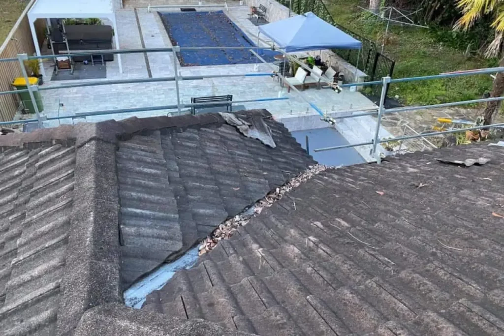 Reroofing in La Escandella Planum